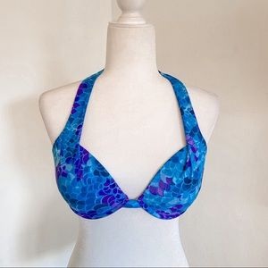 Victoria’s Secret Mermaid Scales Blue Bikini Set